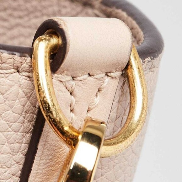 Louis Vuitton Greige Nappa Leather On My Side MM Bag - Picture 7 of 12